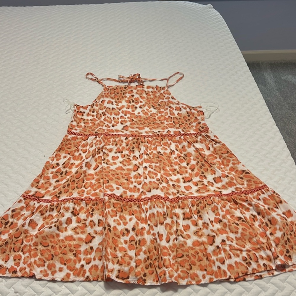 Spaghetti strap/racer back summer dress